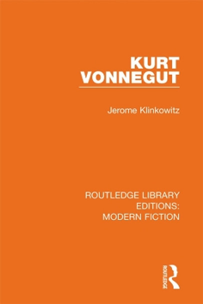 Kurt Vonnegut by Jerome Klinkowitz 9780367346669