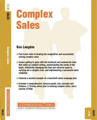 Complex Sales: Sales 12.04 by Ken Langdon 9781841124575