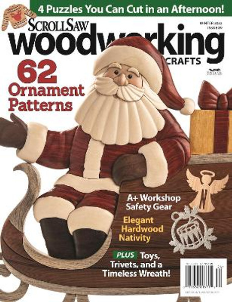 Scroll Saw Woodworking & Crafts Issue 89 Winter 2022 by Editors of Scroll Saw Woodworking & Crafts 9781497103467