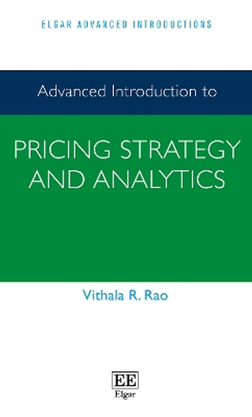 Advanced Introduction to Pricing Strategy and Analytics by Vithala R. Rao 9781788110099