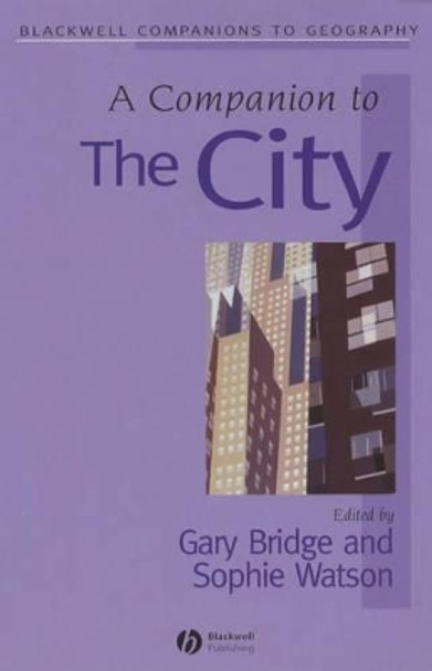 A Companion to the City by G Bridge 9780631235781