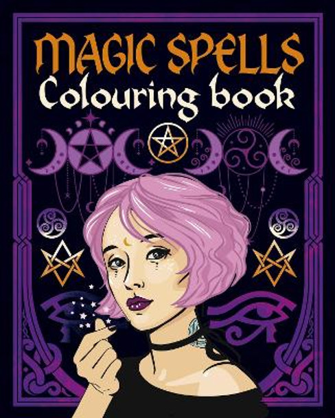Magic Spells Colouring Book by Tansy Willow 9781398829947