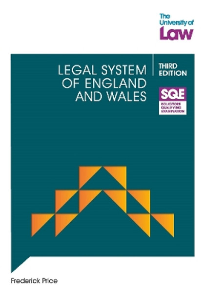SQE - Legal System of England and Wales 3e by Frederick Price 9781805020004