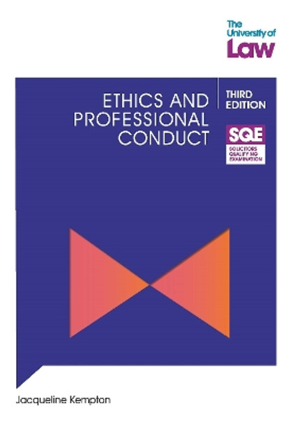 SQE - Ethics and Professional Conduct 3e by Jacqueline Kempton 9781805020103