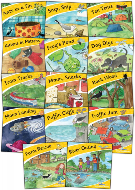 Jolly Phonics Little Word Books by Sara Wernham 9781844147137