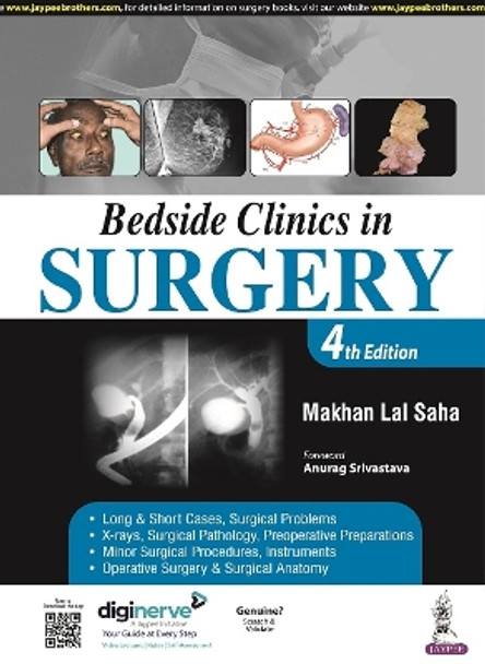 Bedside Clinics in Surgery by Makhan Lal Saha 9789354657597