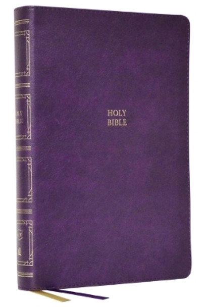 KJV, Paragraph-style Large Print Thinline Bible, Leathersoft, Purple, Red Letter, Thumb Indexed, Comfort Print: Holy Bible, King James Version by Thomas Nelson 9780785290346