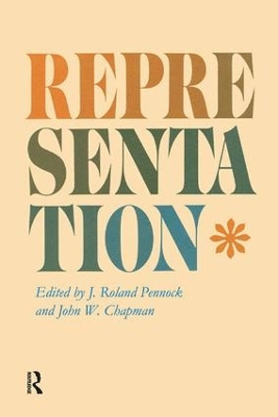 Representation by J. Roland Pennock 9781138531833