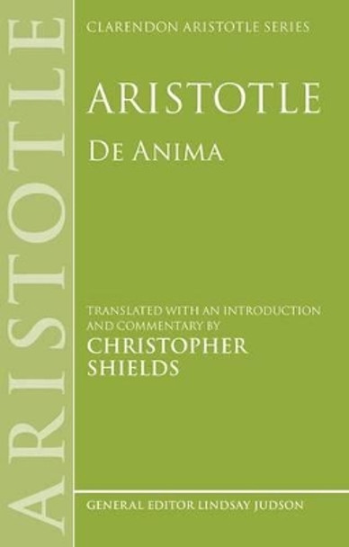 Aristotle: De Anima by Aristotle 9780199243457