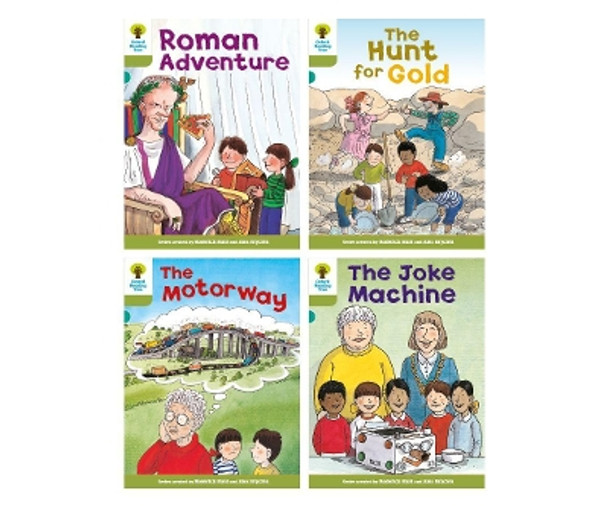 Oxford Reading Tree: Biff, Chip and Kipper Stories: Oxford Level 7: Mixed Pack of 4 by Roderick Hunt 9781382038584