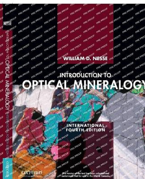 Introduction to Optical Mineralogy by William D. Nesse 9780199846283