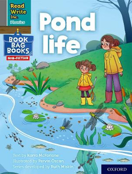 Read Write Inc. Phonics: Grey Set 7 NF Book Bag Book 7 Pond life by Karra McFarlane 9781382000963