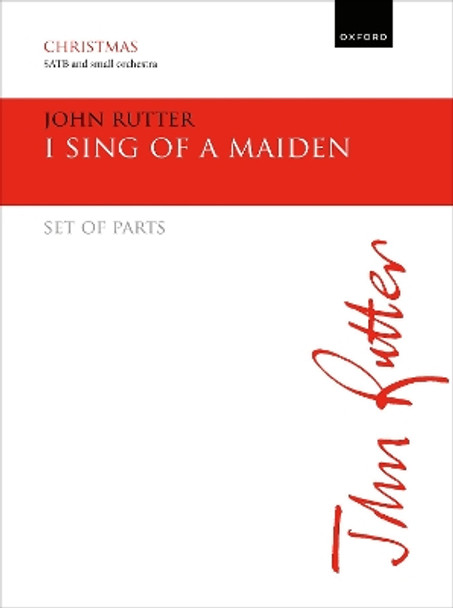 I sing of a maiden by John Rutter 9780193556874