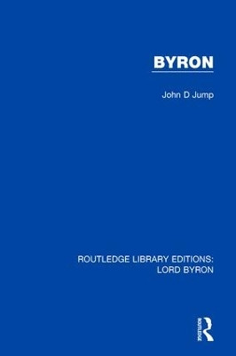 Byron by John D. Jump 9781138648418