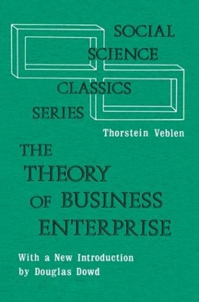 The Theory of Business Enterprise by Abraham Edel 9781138539051