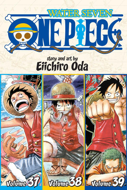 One Piece: Water Seven 37-38-39, Vol. 13 (Omnibus Edition) by Eiichiro Oda 9781421577807
