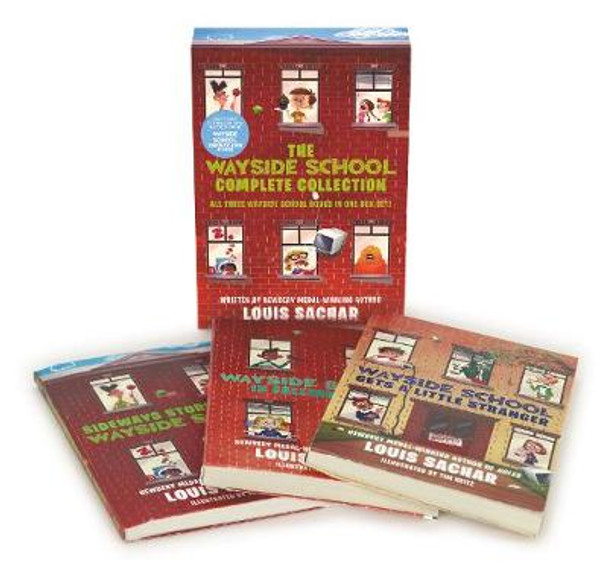 The Wayside School Collection Box Set: Wayside School Is Falling Down, Sideays Stories from Wayside School, Wayside School Gets a Little Stranger by Louis Sachar
