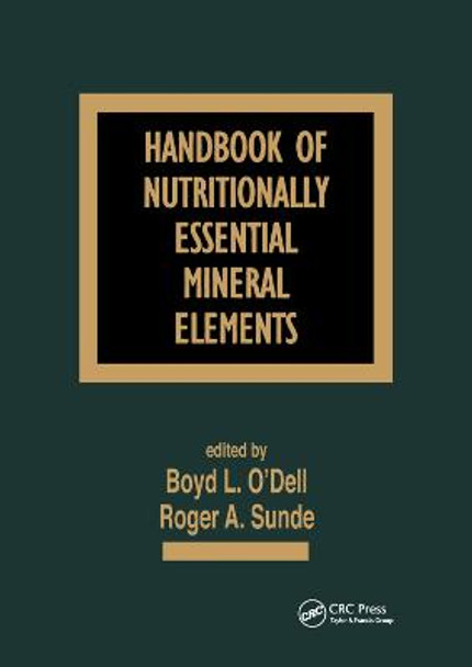 Handbook of Nutritionally Essential Mineral Elements by Boyd L. O'Dell