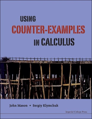 Using Counter-examples In Calculus by John H. Mason 9781848163591