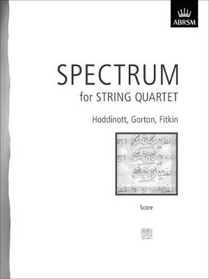 Spectrum for String Quartet, Score by ABRSM 9781860969720