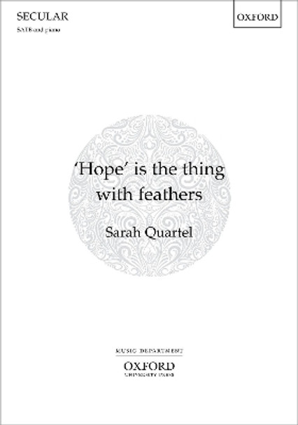 'Hope' is the thing with feathers by Sarah Quartel 9780193530270