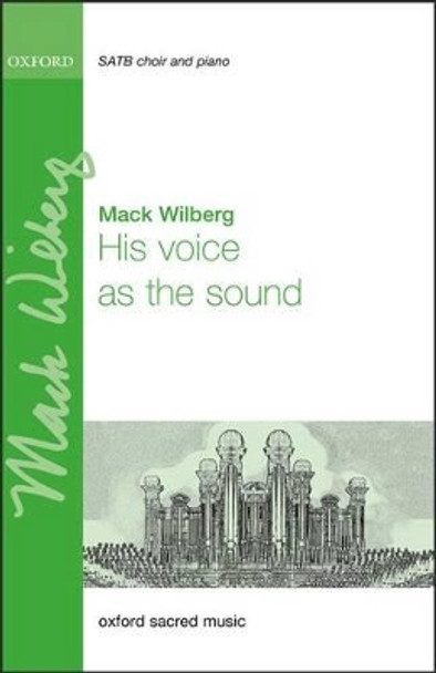 His voice as the sound by Mack Wilberg 9780193375192
