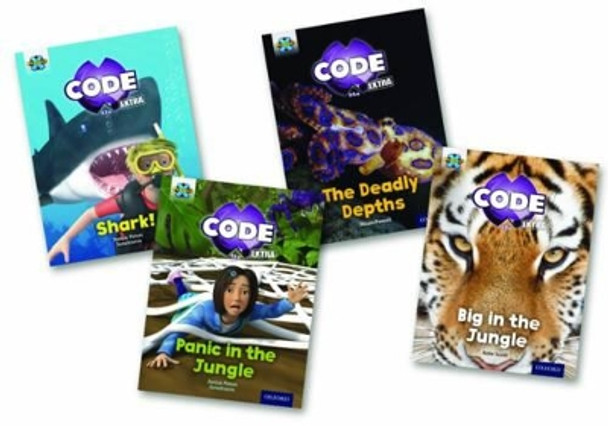 Project X CODE Extra: Green Book Band, Oxford Level 5: Jungle Trail and Shark Dive, Class pack of 12 by Janice Pimm 9780198363460