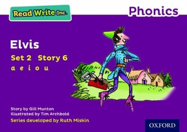 Read Write Inc. Phonics: Purple Set 2 Storybook 6 Elvis by Gill Munton 9780198371557