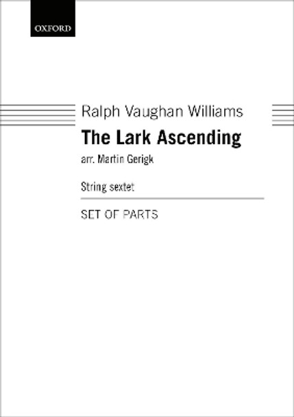 The Lark Ascending by Ralph Vaughan Williams 9780193519633