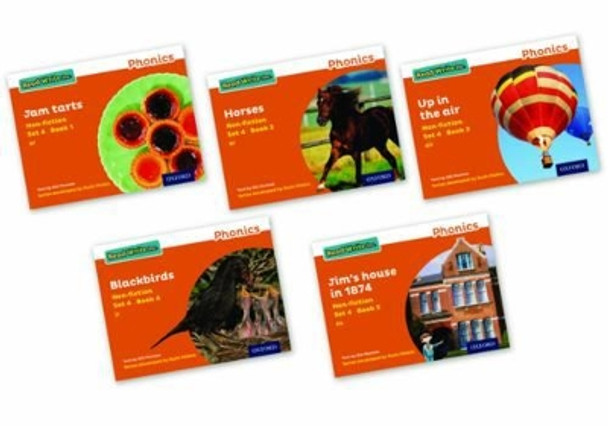 Read Write Inc. Phonics: Orange Set 4 Non-fiction Mixed Pack of 5 by Gill Munton 9780198373612