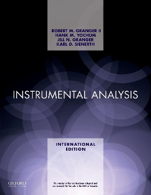 Instrumental Analysis XE by Robert M. Granger 9780199942343