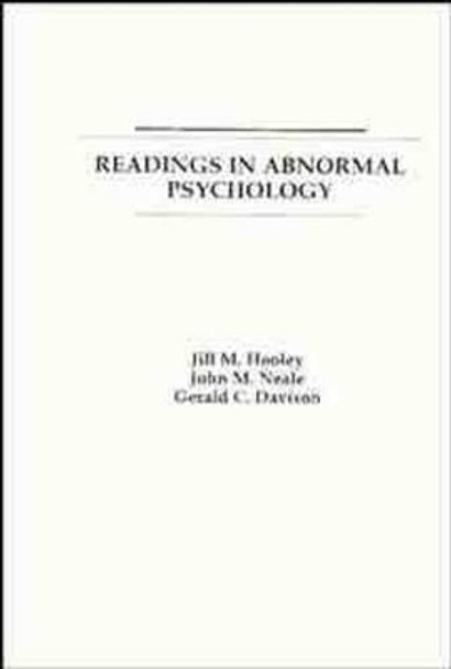 Readings in Abnormal Psychology by Jill M. Hooley 9780471631071