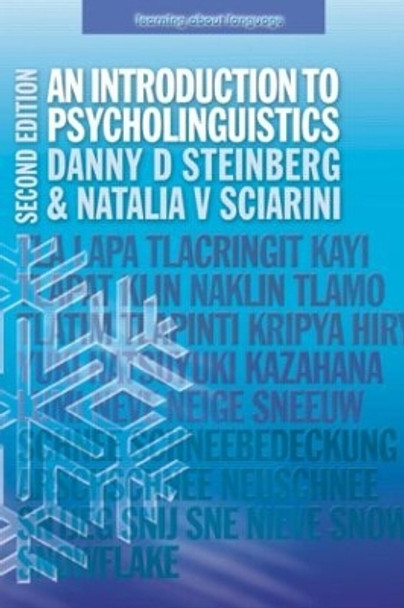 An Introduction to Psycholinguistics by Danny D. Steinberg 9780582505759