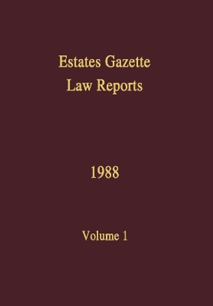 EGLR 1988 by J. Muir Watt 9780728201248