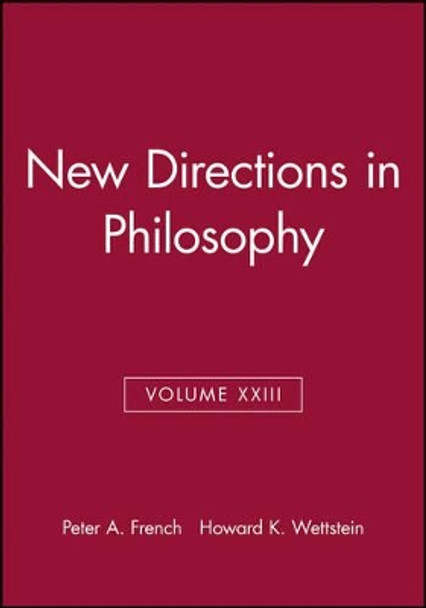 New Directions in Philosophy by Peter A. French 9780631215936