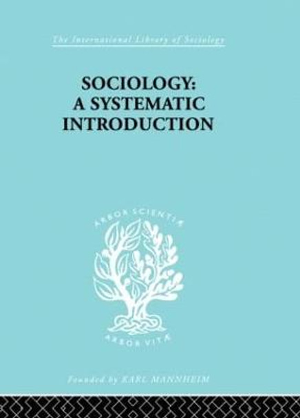 Sociology: A Systematic Introduction by Harry M. Johnson