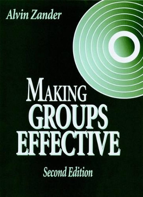 Making Groups Effective Alvin Zander 9780787900090