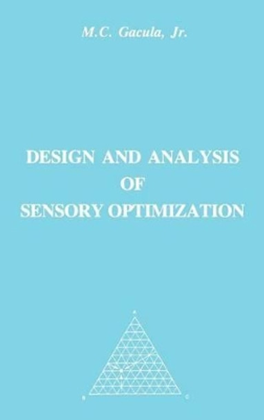 Design and Analysis of Sensory Optimization by Maximo C. Gacula 9780917678318