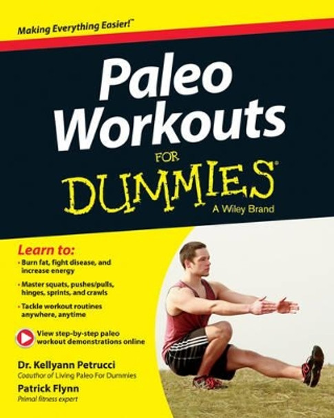 Paleo Workouts For Dummies by Kellyann Petrucci 9781118657911