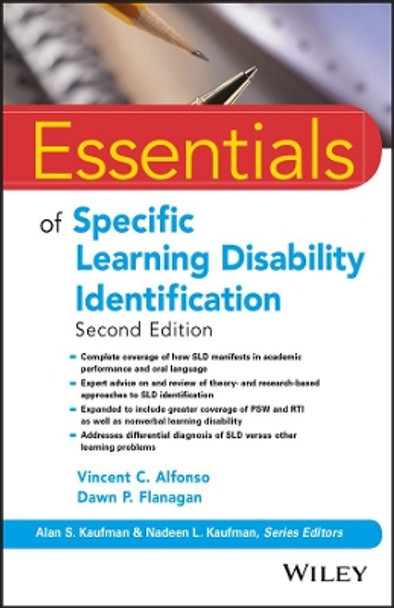 Essentials of Specific Learning Disability Identification by Vincent C. Alfonso 9781119313847