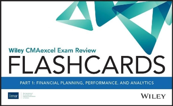 Wiley CMAexcel Exam Review 2020 Flashcards: Part 1, Financial Reporting, Planning, Performance, and Analytics by IMA 9781119594086