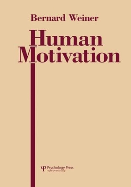Human Motivation by Bernard Weiner 9781138002432