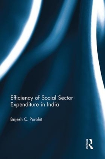 Efficiency of Social Sector Expenditure in India by Brijesh C. Purohit 9781138056121