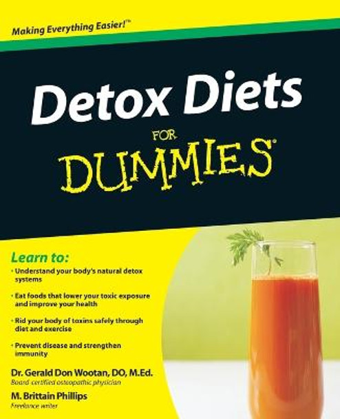 Detox Diets For Dummies by Gerald Don Wootan