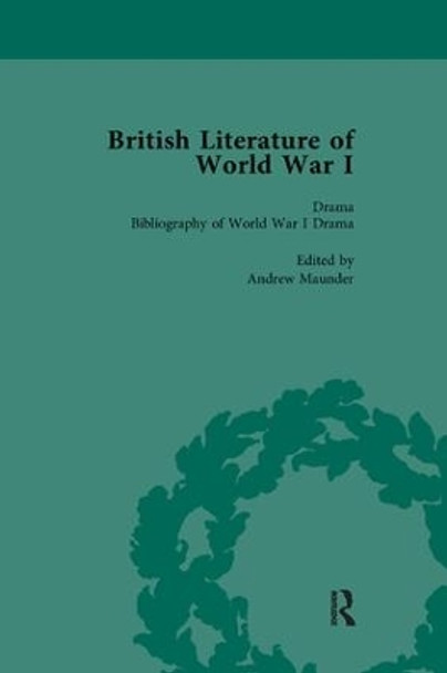 British Literature of World War I, Volume 5 by Andrew Maunder 9781138113169