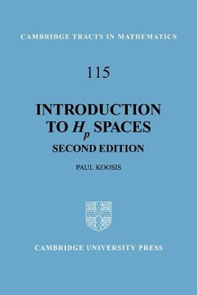 Introduction to Hp Spaces by Paul Koosis