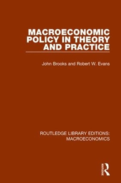 Macroeconomic Policy by John Brooks 9781138938892