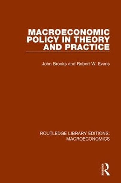 Macroeconomic Policy by Robert W. Evans 9781138938908