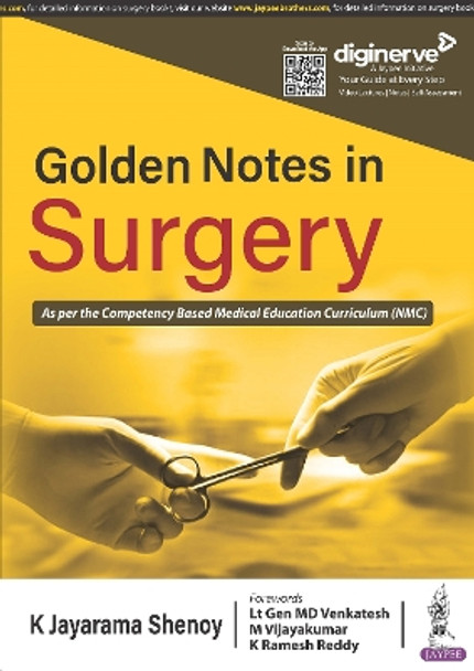 Golden Notes in Surgery by K Jayarama Shenoy 9789354651403