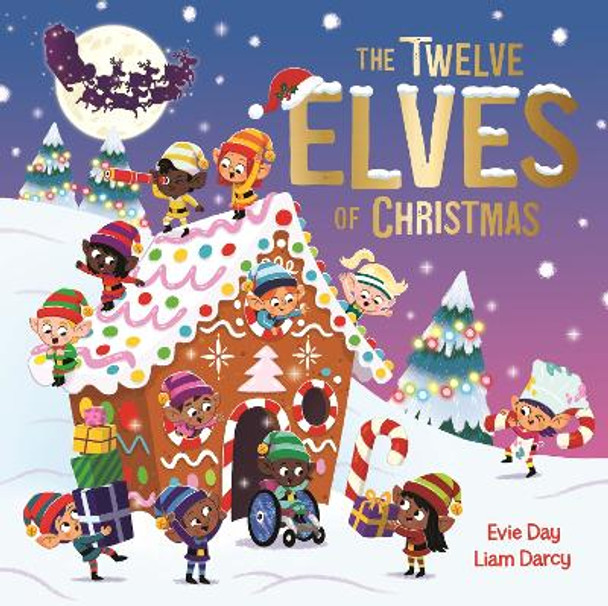 The Twelve Elves of Christmas by Evie Day 9781408368275